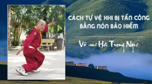 Cách tự vệ khi bị tấn công bằng nón bảo hiểm