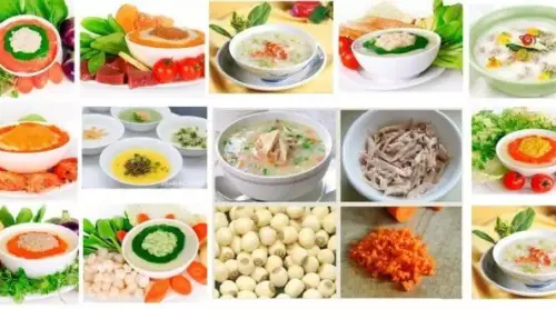 HƯỚNG DẪN NẤU CÁC MÓN CHÁO - SÚP DINH DƯỠNG CHO MỖI NGÀY
